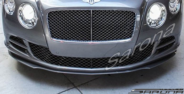 Custom Bentley GT  Coupe Front Add-on Lip (2011 - 2017) - $690.00 (Part #BT-009-FA)